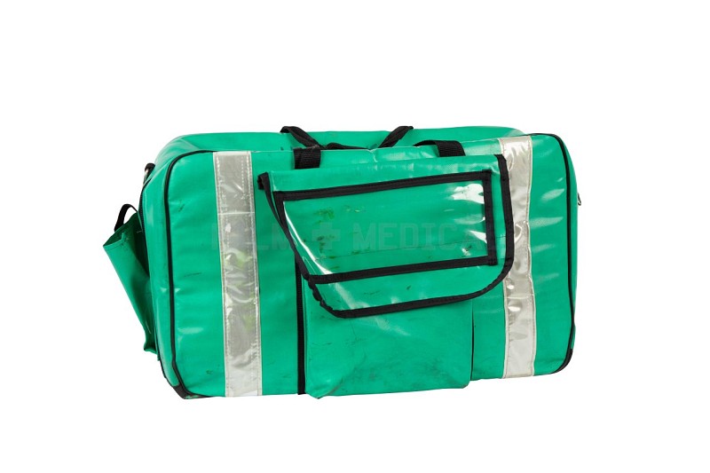 Green Paramedic Bag Dressed 